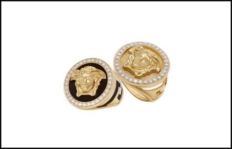 anelli d'oro versace foto